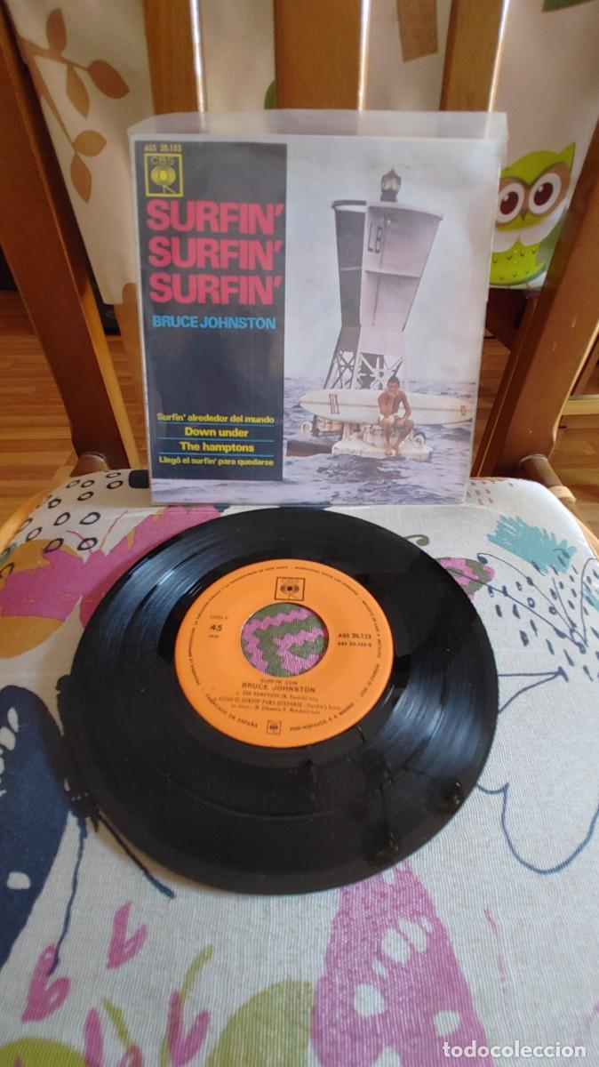Discos de vinilo: BRUCE JOHNSTON-EP SURFIN ALREDEDOR DEL MUNDO +3