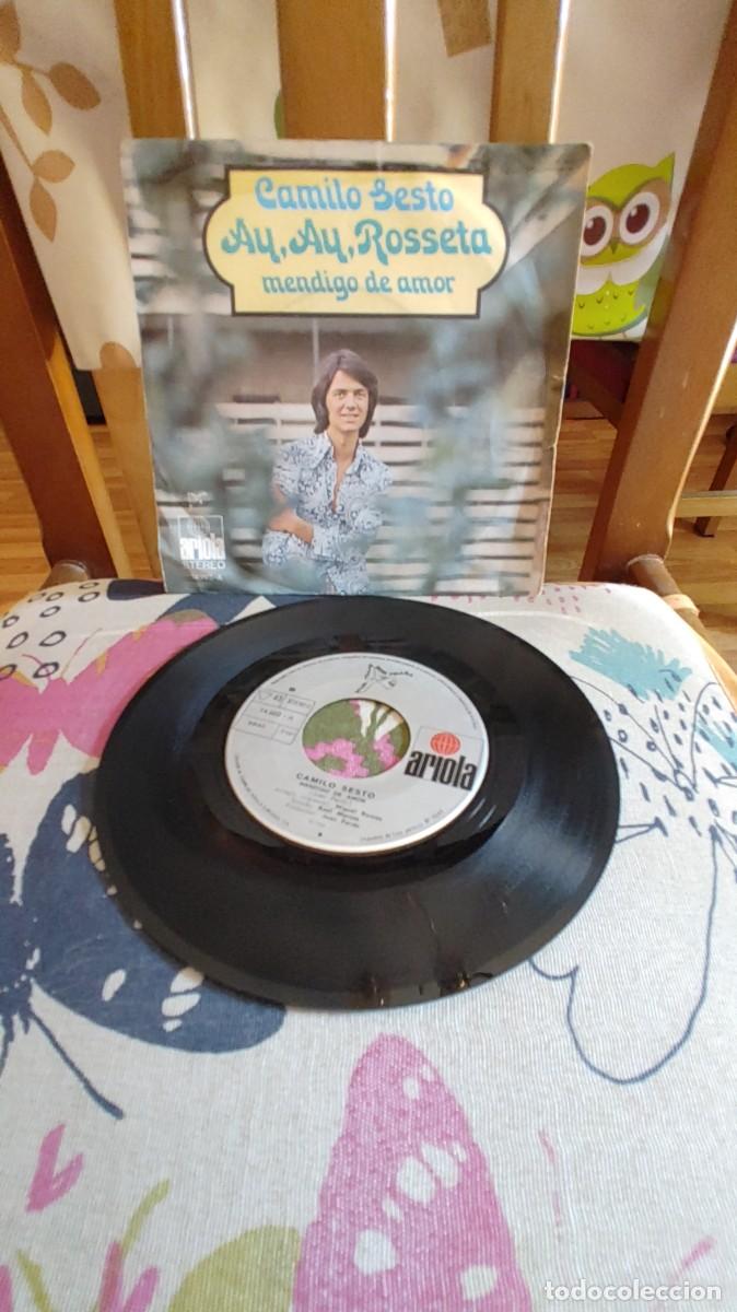 Discos de vinilo: CAMILO SESTO-SINGLE AY AY ROSSETA