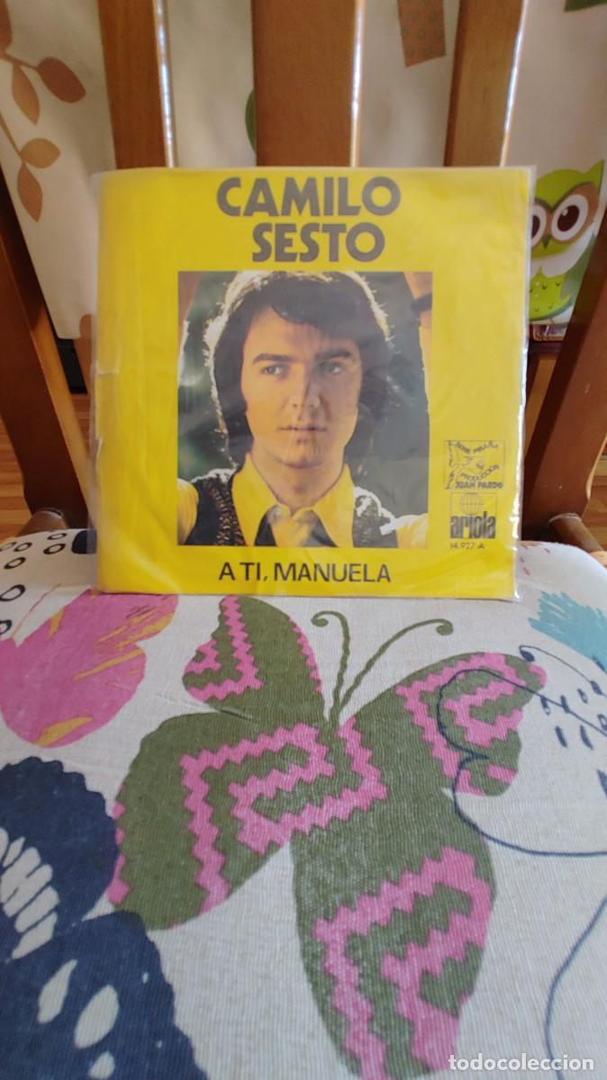 Discos de vinilo: CAMILO SESTO-SINGLE LANZA TU VOZ - Foto 2