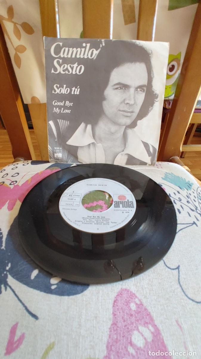 Discos de vinilo: CAMILO SESTO-SINGLE SOLO TU-NUEVO