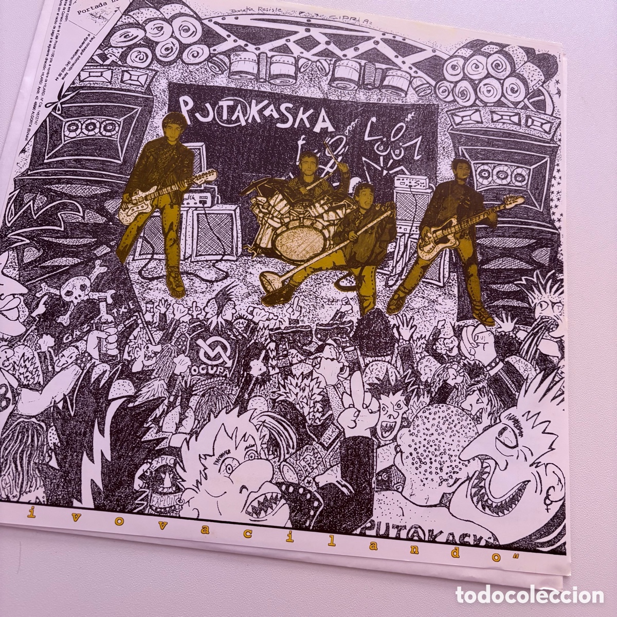 Discos de vinilo: lp Putakaska &lrm;&ndash; Vivovacilando de 1992 - Foto 3
