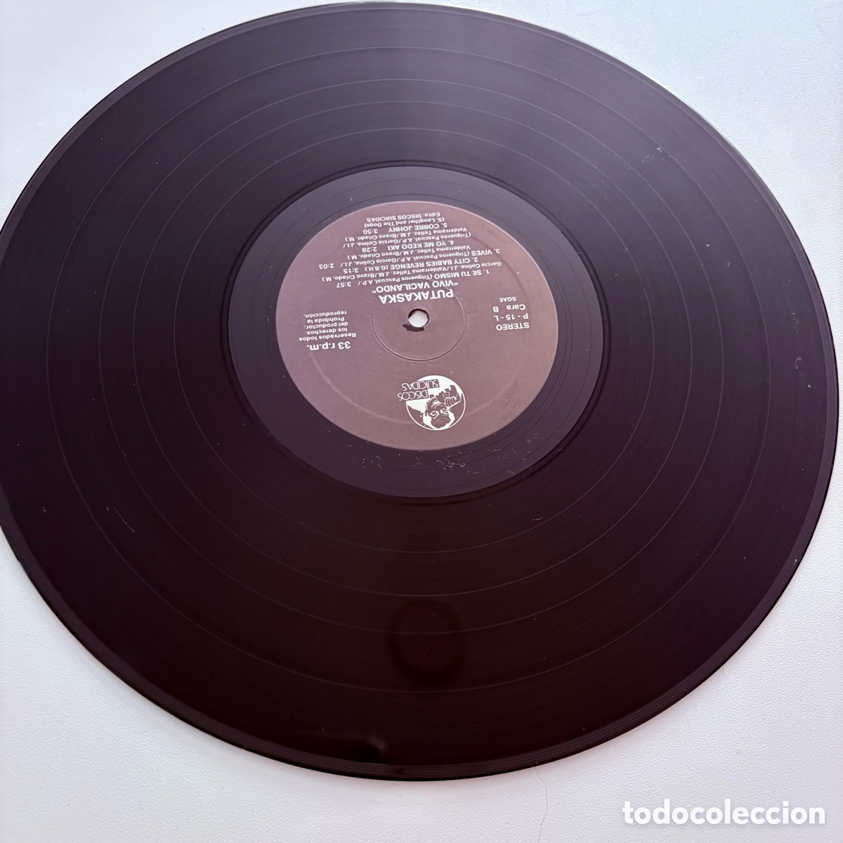 Discos de vinilo: lp Putakaska &lrm;&ndash; Vivovacilando de 1992 - Foto 7