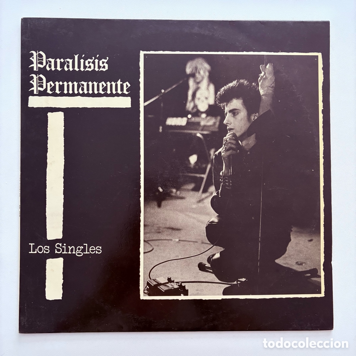 Discos de vinilo: lp Paralisis Permanente &ndash; Los Singles edicion de 1984