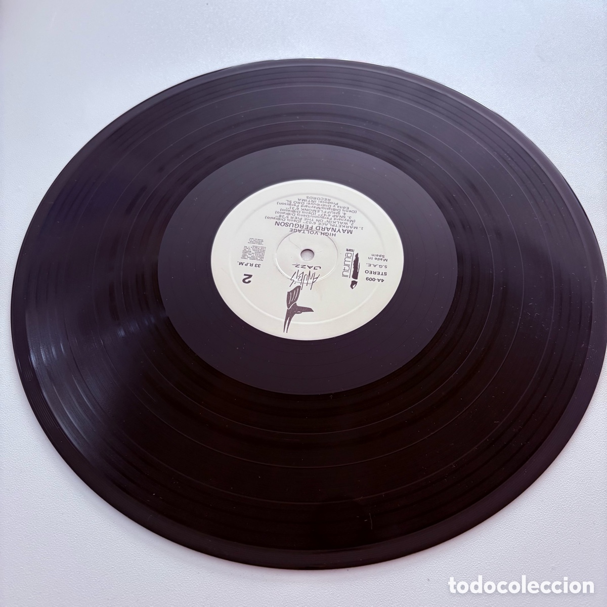 Discos de vinilo: lp Maynard Ferguson &lrm;&ndash; High Voltage edicion espa&ntilde;ola de 1987 - Foto 4
