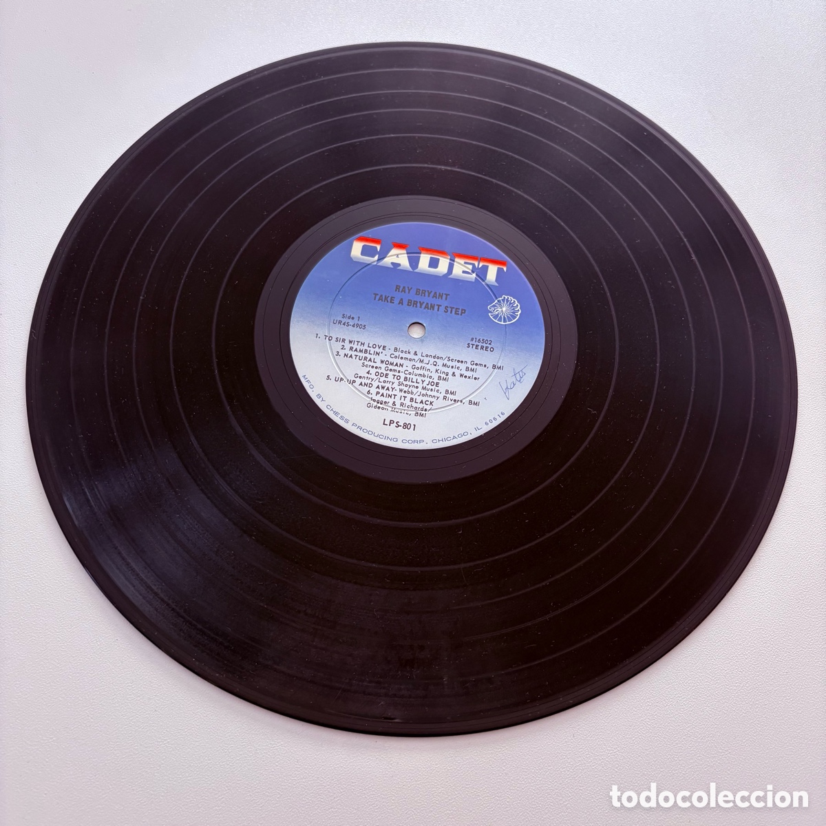 Discos de vinilo: lp Ray Bryant &lrm;&ndash; Take A Bryant-Step edicion USA de 1967 - Foto 3