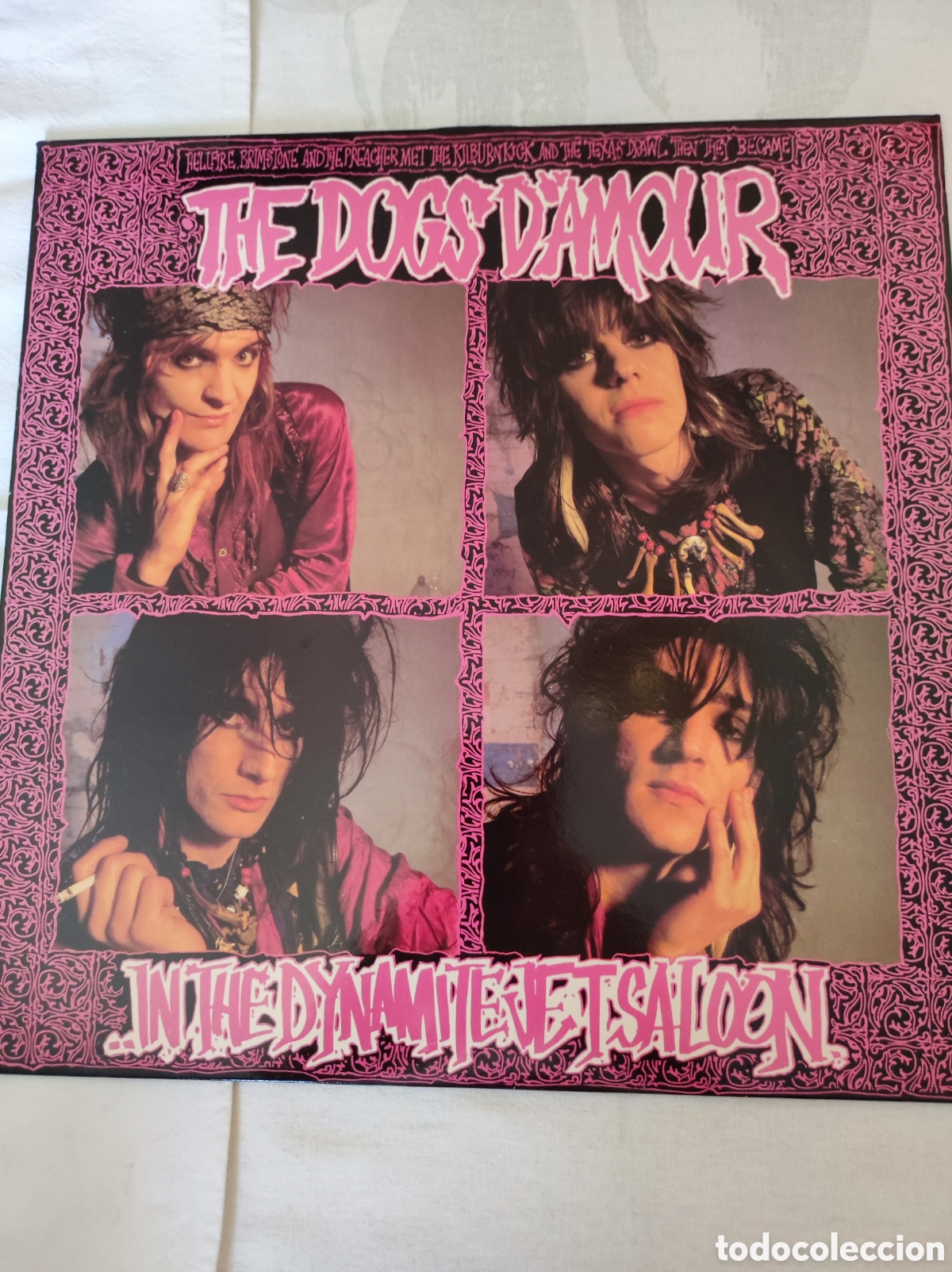Discos de vinilo: DOGS D'AMOUR - IN THE DYNAMITE JET SALOON