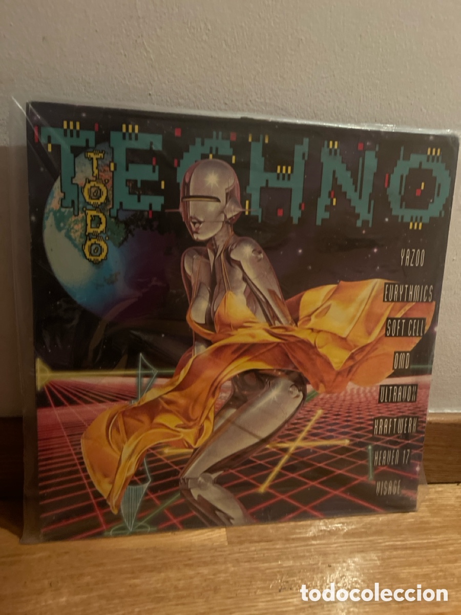 Discos de vinilo: todo techno maxi single