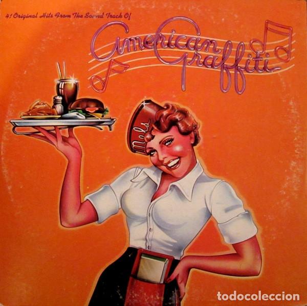 Discos de vinilo: Various, 41 Original Hits From The Sound Track Of American Graffiti - LP