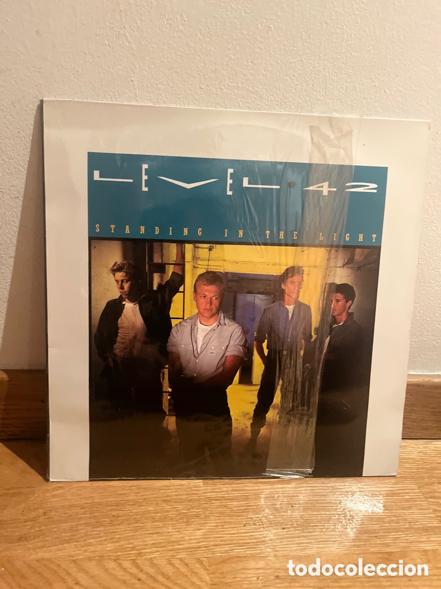 Discos de vinilo: level 42 standing in the light