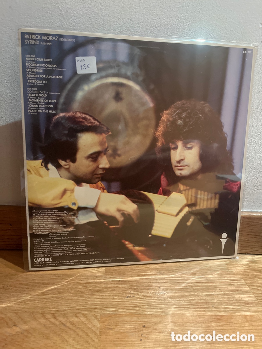 Discos de vinilo: patrick moraz syrinx co existence - Foto 2