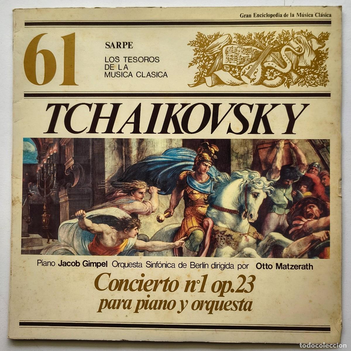 Discos de vinilo: Tchaikovsky - Los Tesoros de la musica clasica - 61