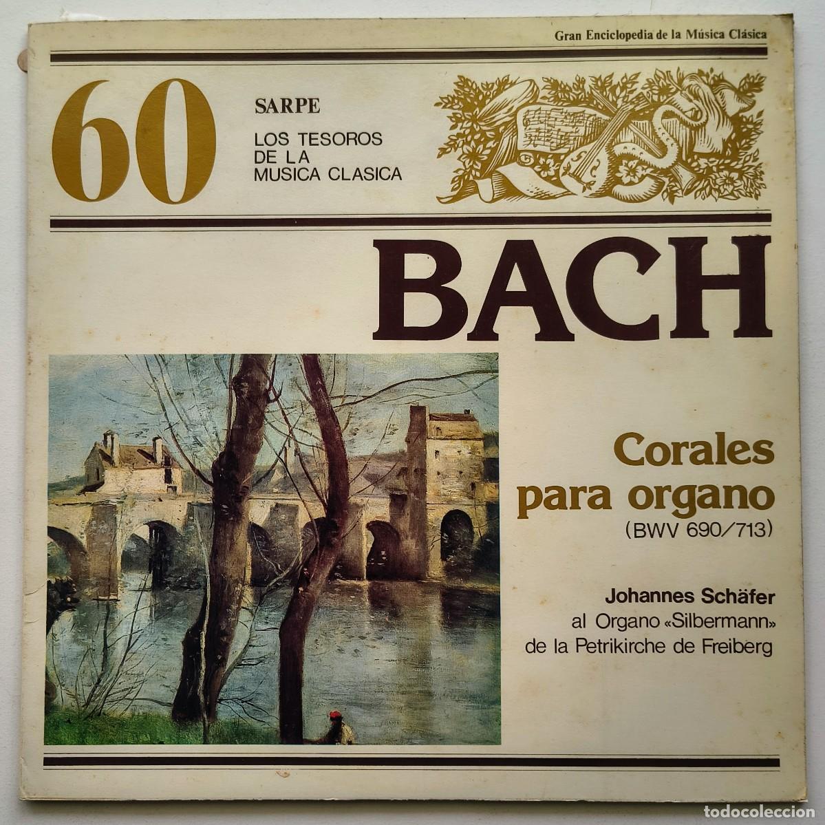 Discos de vinilo: Bach - Los Tesoros de la musica clasica - 60