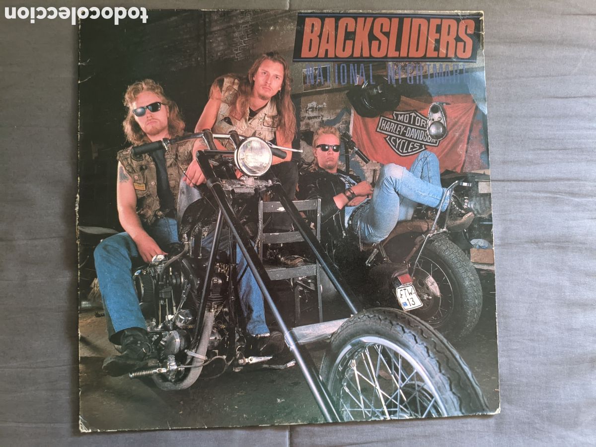 Discos de vinilo: // Backsliders - National nightmare - FM Finlandia 1987
