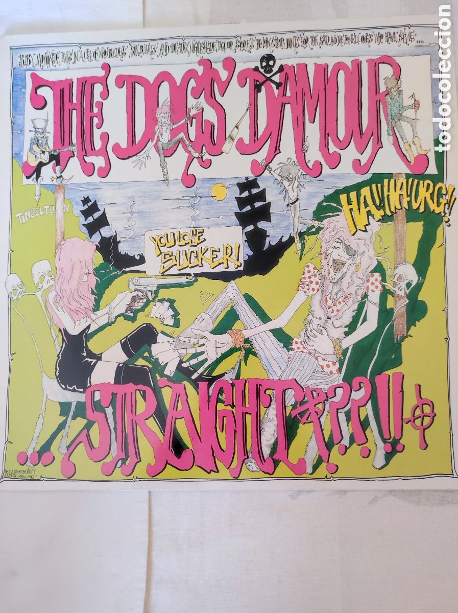 Discos de vinilo: DOGS D'AMOUR - STRAIGHT!