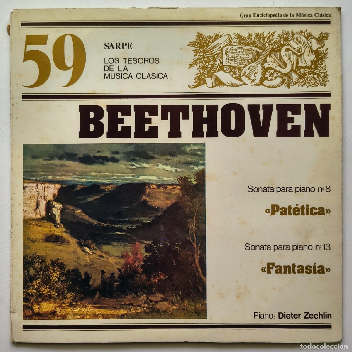 Discos de vinilo: Beethoven - Los Tesoros de la musica clasica - 59