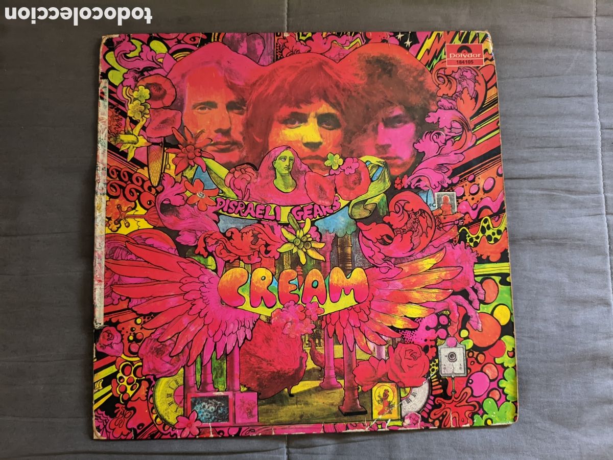Discos de vinilo: // Cream - Disraeli Gears, Polydor Germany 1967