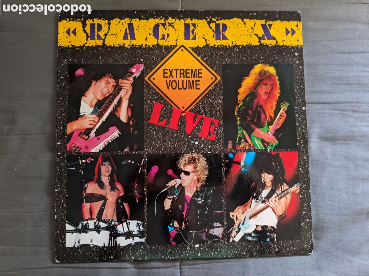 Discos de vinilo: // Racer X - Extreme Volume Live - Roadrunner Holland 1988