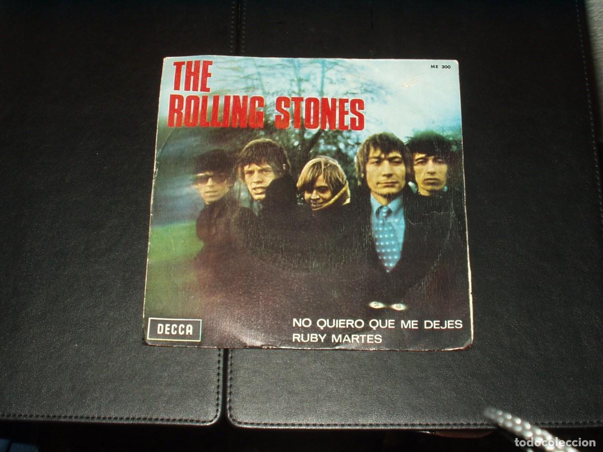 Discos de vinilo: ROLLING STONES SINGLE LET'S SPEND THE NIGHT TOGETHER CON TRICENTER