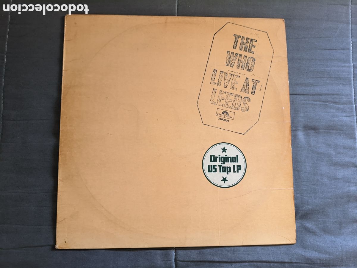 Discos de vinilo: // The Who &ndash; Live At Leeds - Polydor Espa&ntilde;a 1970