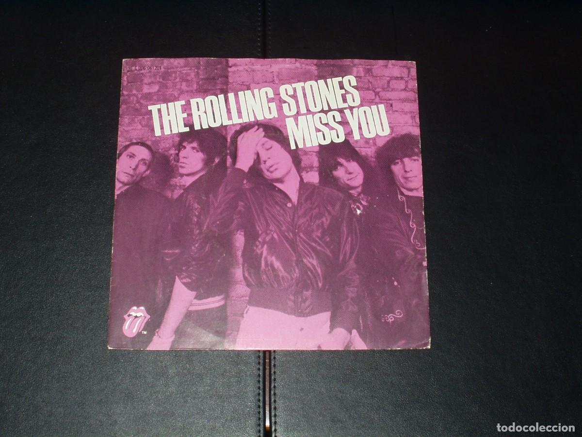 Discos de vinilo: ROLLING STONES SINGLE MISS YOU