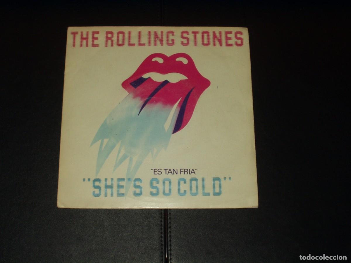 Discos de vinilo: ROLLING STONES SINGLE ES TAN FRIA