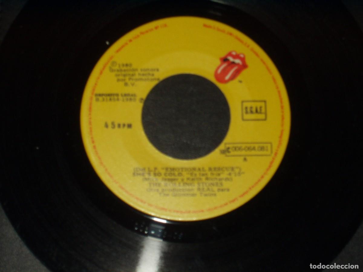 Discos de vinilo: ROLLING STONES SINGLE ES TAN FRIA - Foto 3