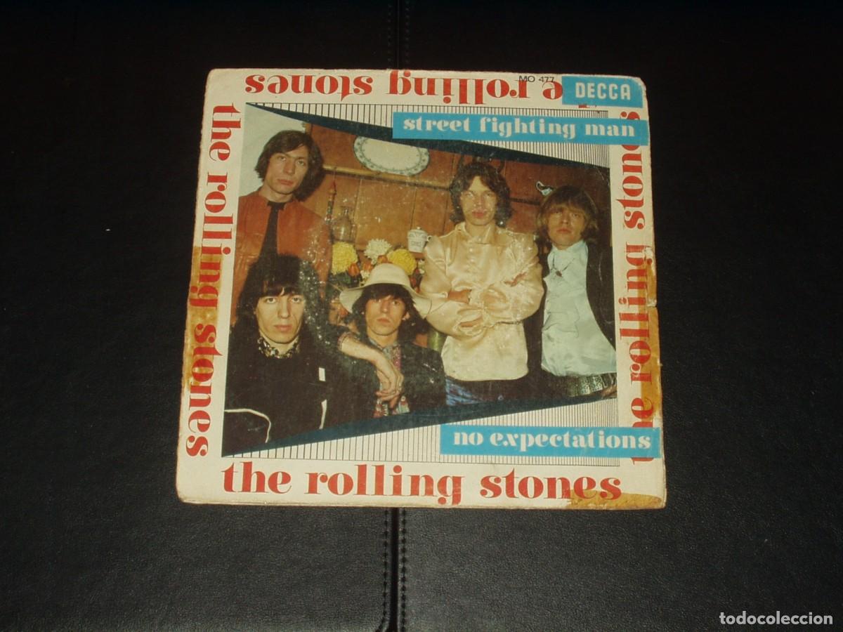Discos de vinilo: ROLLING STONES SINGLE STREET FIGHTING MAN CON TRICENTER