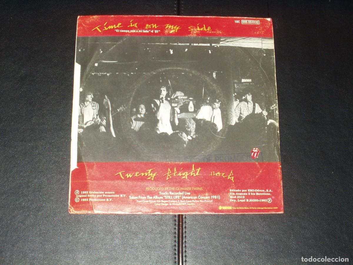 Discos de vinilo: ROLLING STONES SINGLE TIME IS ON MY SIDE PROMOCIONAL - Foto 2