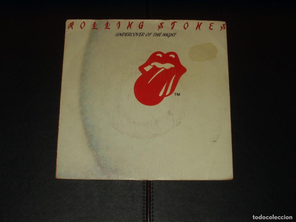 Discos de vinilo: ROLLING STONES SINGLE UNDERCOVER OF THE NIGHT PROMOCIONAL