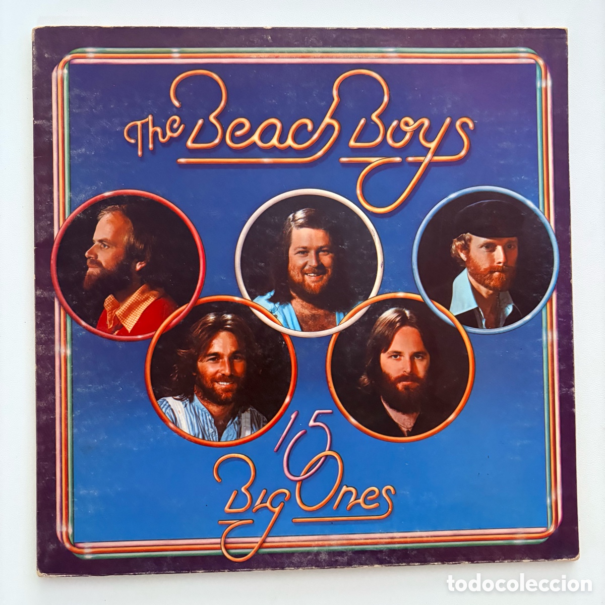 Discos de vinilo: lp The Beach Boys &ndash; 15 Big Ones edicion uk de 1976