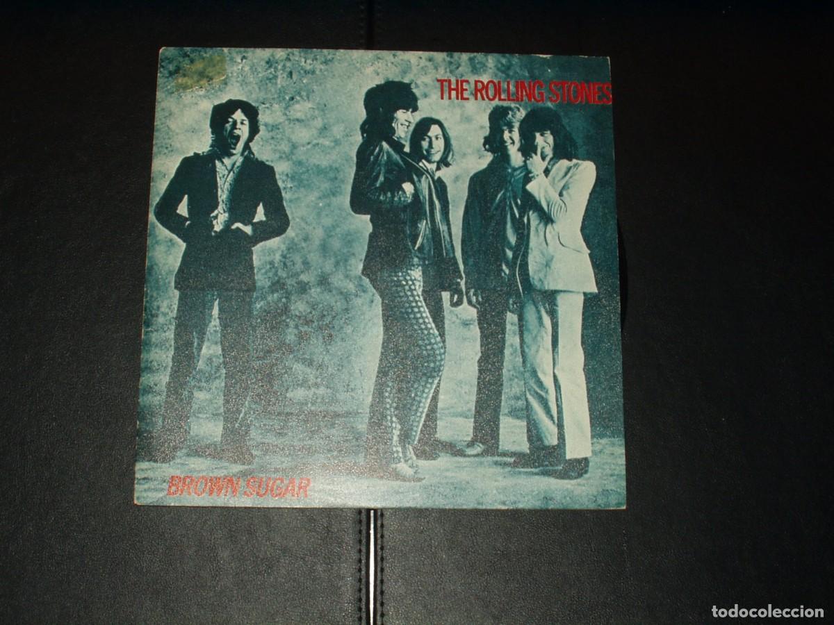 Discos de vinilo: ROLLING STONES SONGLE BROWN SUGAR PROMOCIONAL