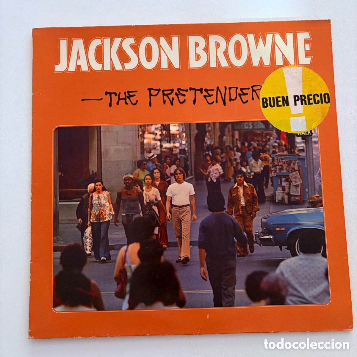 Discos de vinilo: lp Jackson Browne &lrm;&ndash; The Pretender edicion espa&ntilde;ola de 1984