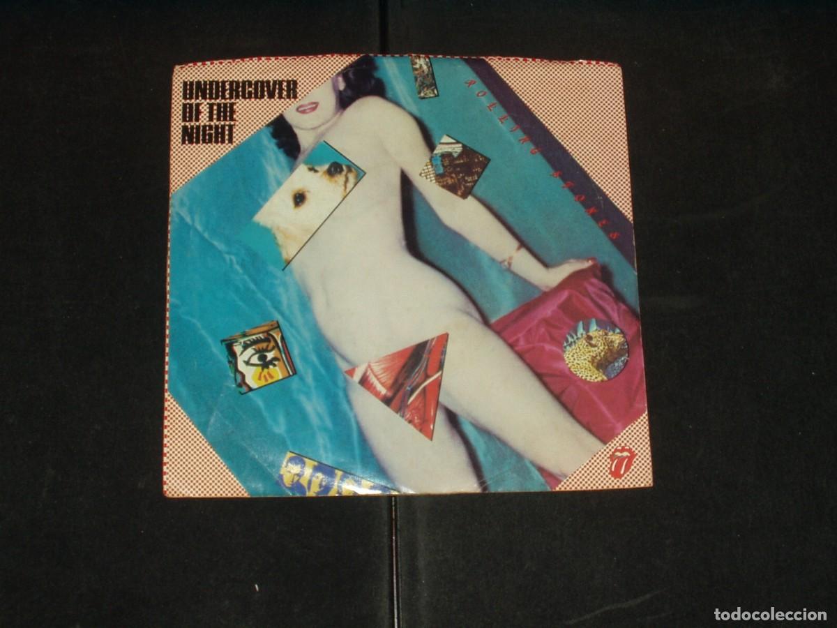 Discos de vinilo: ROLLING STONES SINGLE UNDERCOVER OF THE NIGHT U.S.A
