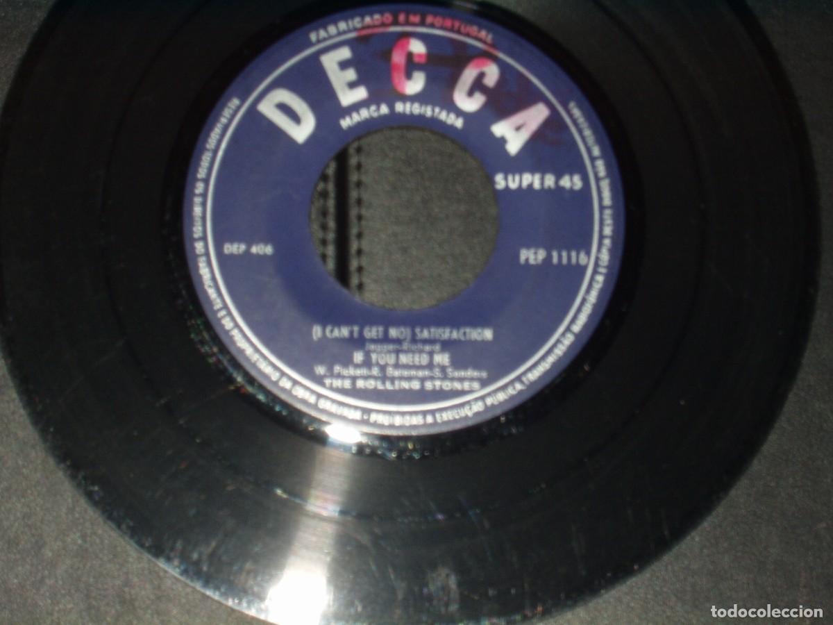 Discos de vinilo: ROLLING STONES EP (I CAN'T GET NO) SATISFACTION +3 PORTUGAL SOLO VINILO