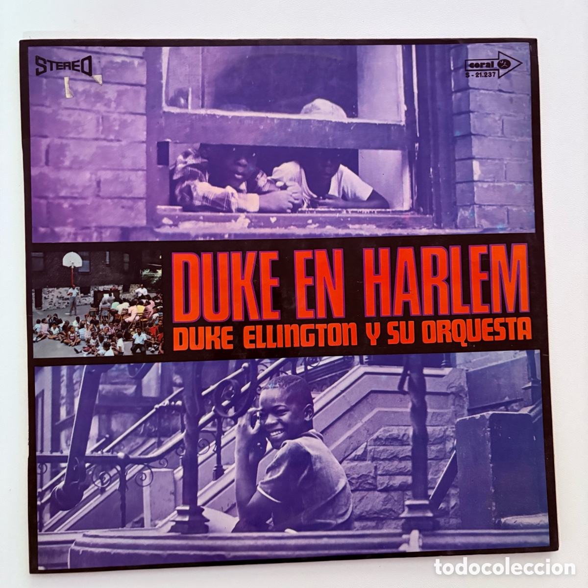 Discos de vinilo: lp Duke Ellington Y Su Orquesta Duke En Harlem edicion espa&ntilde;ola de 1970