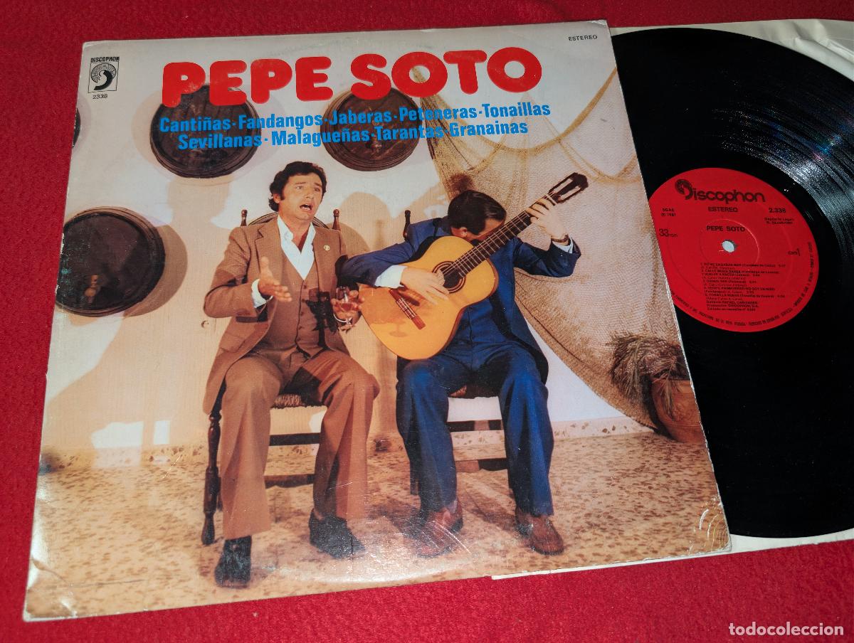 Discos de vinilo: PEPE SOTO & RAFAEL CA&Ntilde;IZARES LP 1981 Discophon