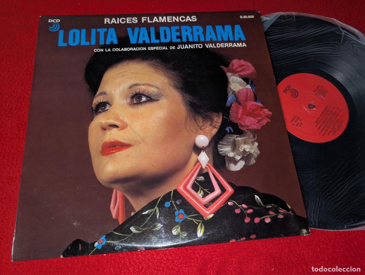 Discos de vinilo: LOLITA VALDERRAMA & JUANITO VALDERRAMA Raices flamencas LP 1985 DCD VINILO