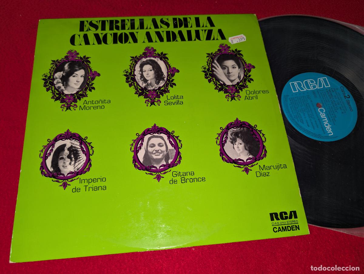 Discos de vinilo: ESTRELLAS DE LA CANCION ANDALUZA LP 1973 Anto&ntilde;ita Moreno+Imperio Triana+Gitana Bronce+Lolita Sevilla