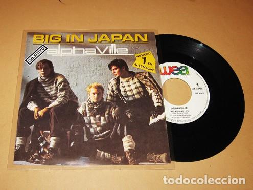 Discos de vinilo: ALPHAVILLE - BIG IN JAPAN - SINGLE - 1984 - N&ordm;1 EUROPA