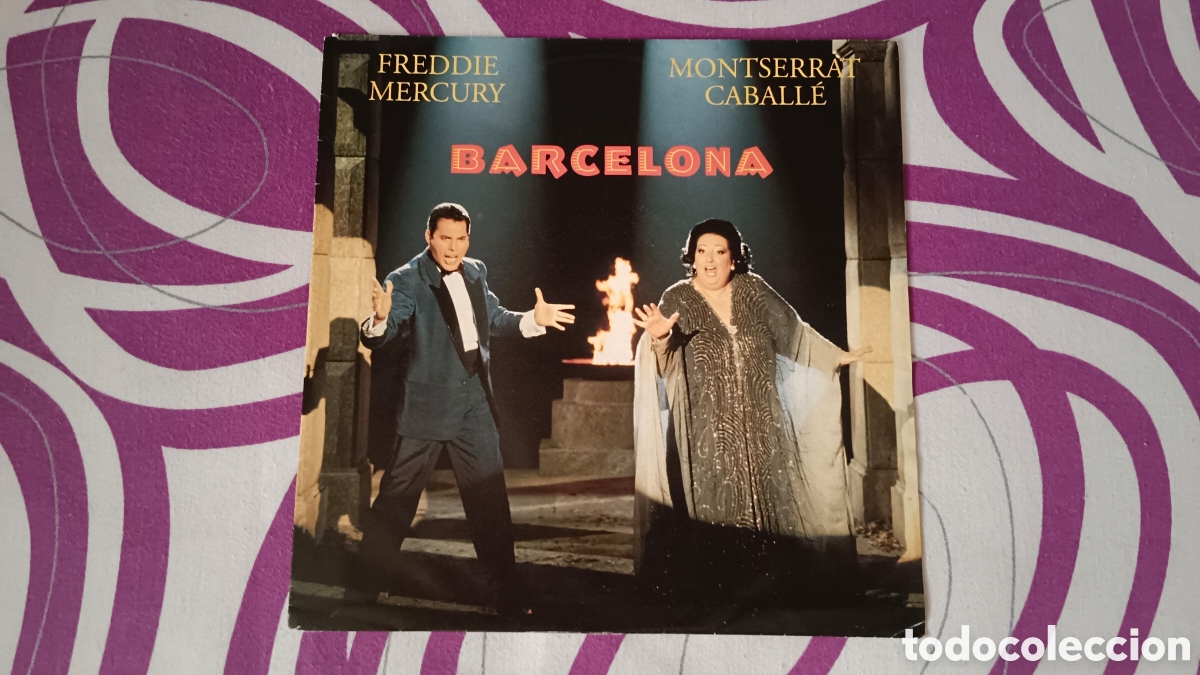 Discos de vinilo: Freddie Mercury &amp; Montserrat Caball&eacute; &ndash; Barcelona 7&rdquo;