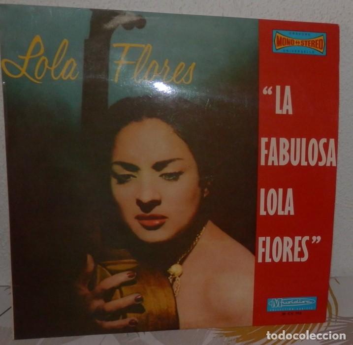 Discos de vinilo: DISCO LP VINILO DE LOLA FLORES - Foto 1