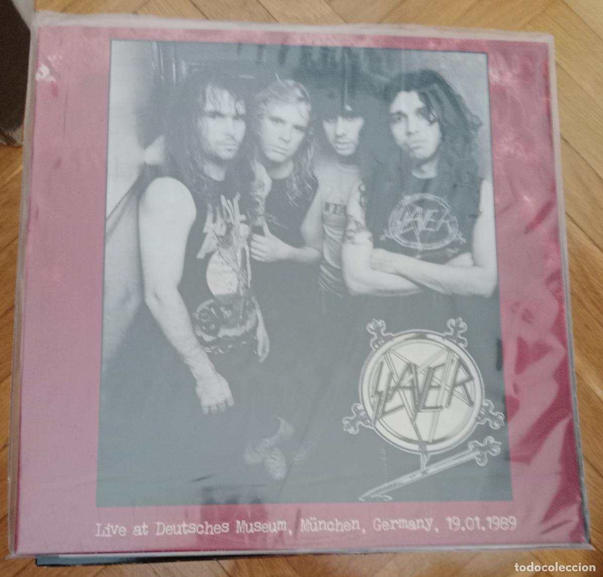 Discos de vinil: Slayer - Live Munchen 1989 Doble Lp