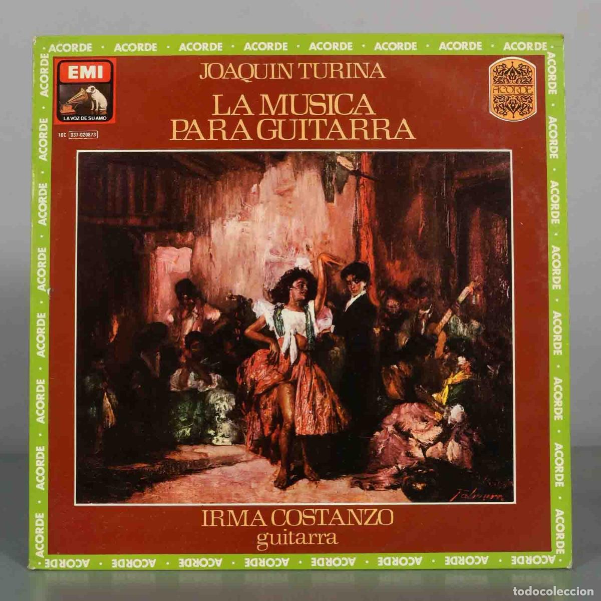 Discos de vinilo: LP. La musica para guitarra - Joaquin Turina, Irma Costanzo