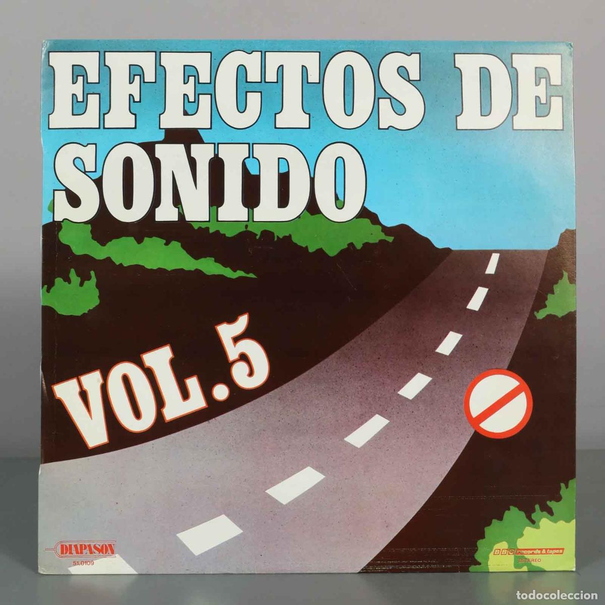 Discos de vinilo: LP. Efectos de sonido vol. 5