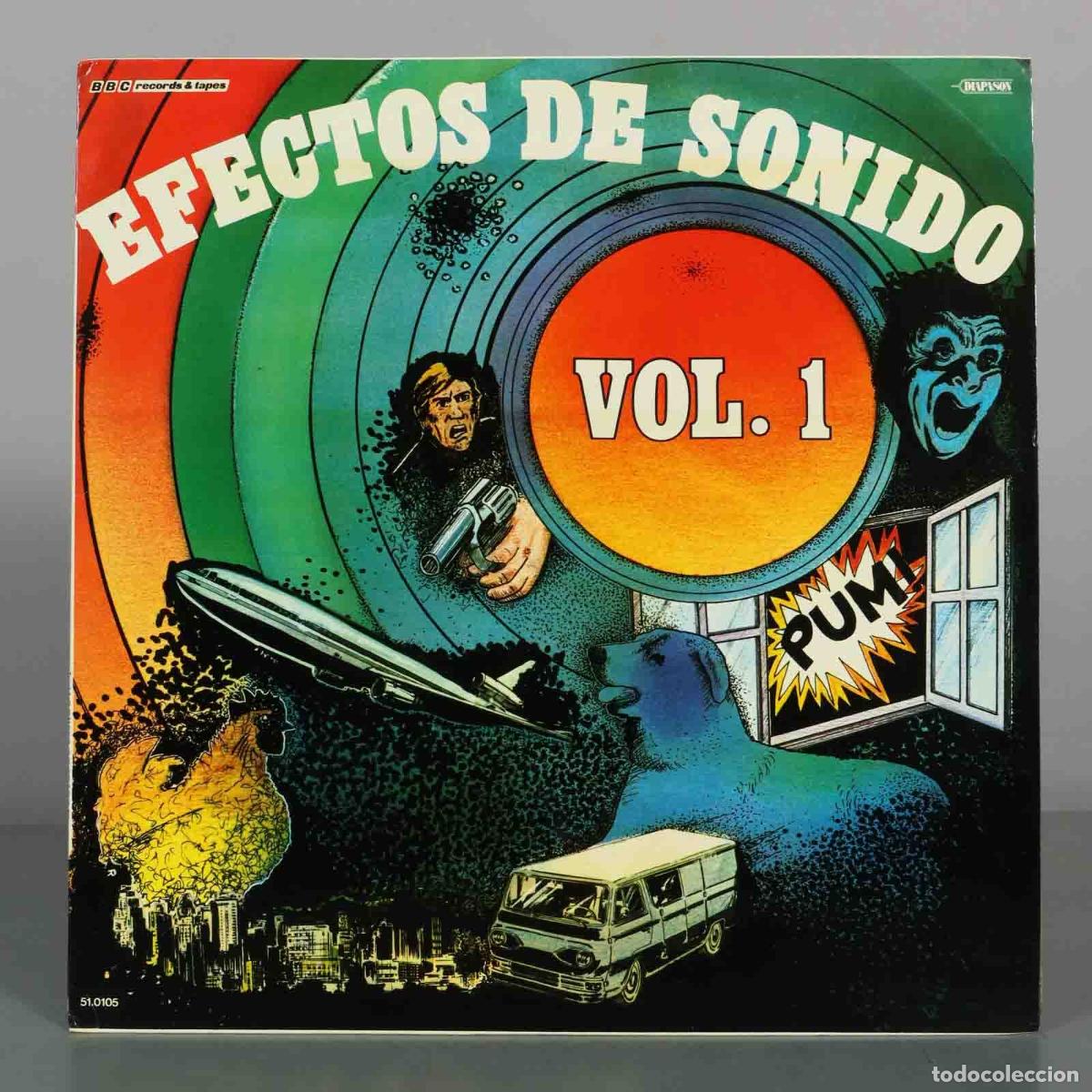 Discos de vinilo: LP. Efectos De Sonido Vol. 1 - Taller Radiof&oacute;nico De La BBC