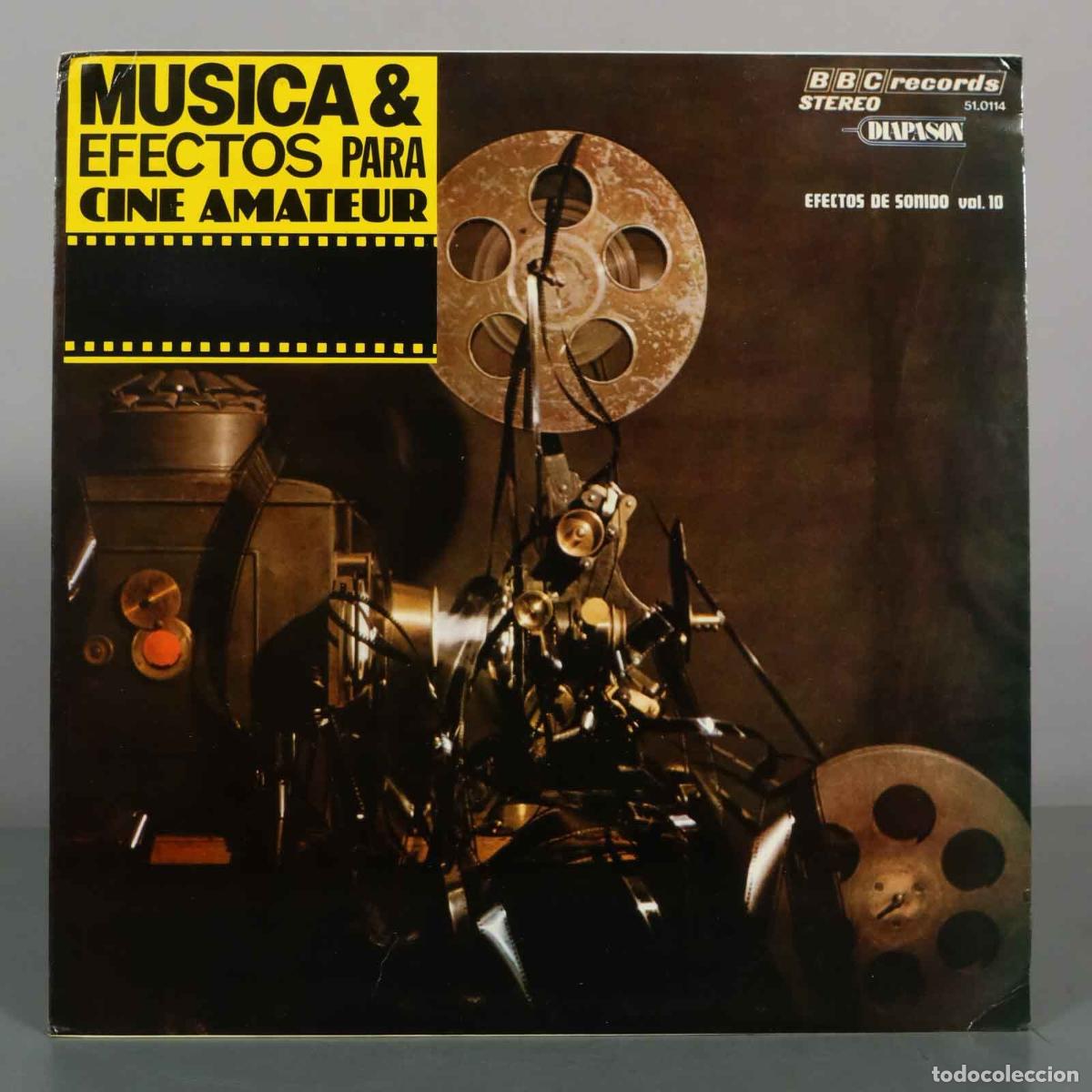 Discos de vinilo: LP. M&uacute;sica and Efectos Para Cine Amateur Vol.10