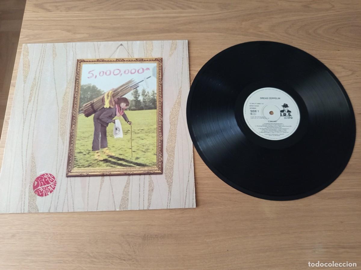 Discos de vinilo: JOYA LP. DREAD ZEPPELIN & DREAD ZEPPELIN 5.000.000 / SELLO EMI 77771 30921 / A&Ntilde;O 1991 / FRANCE.