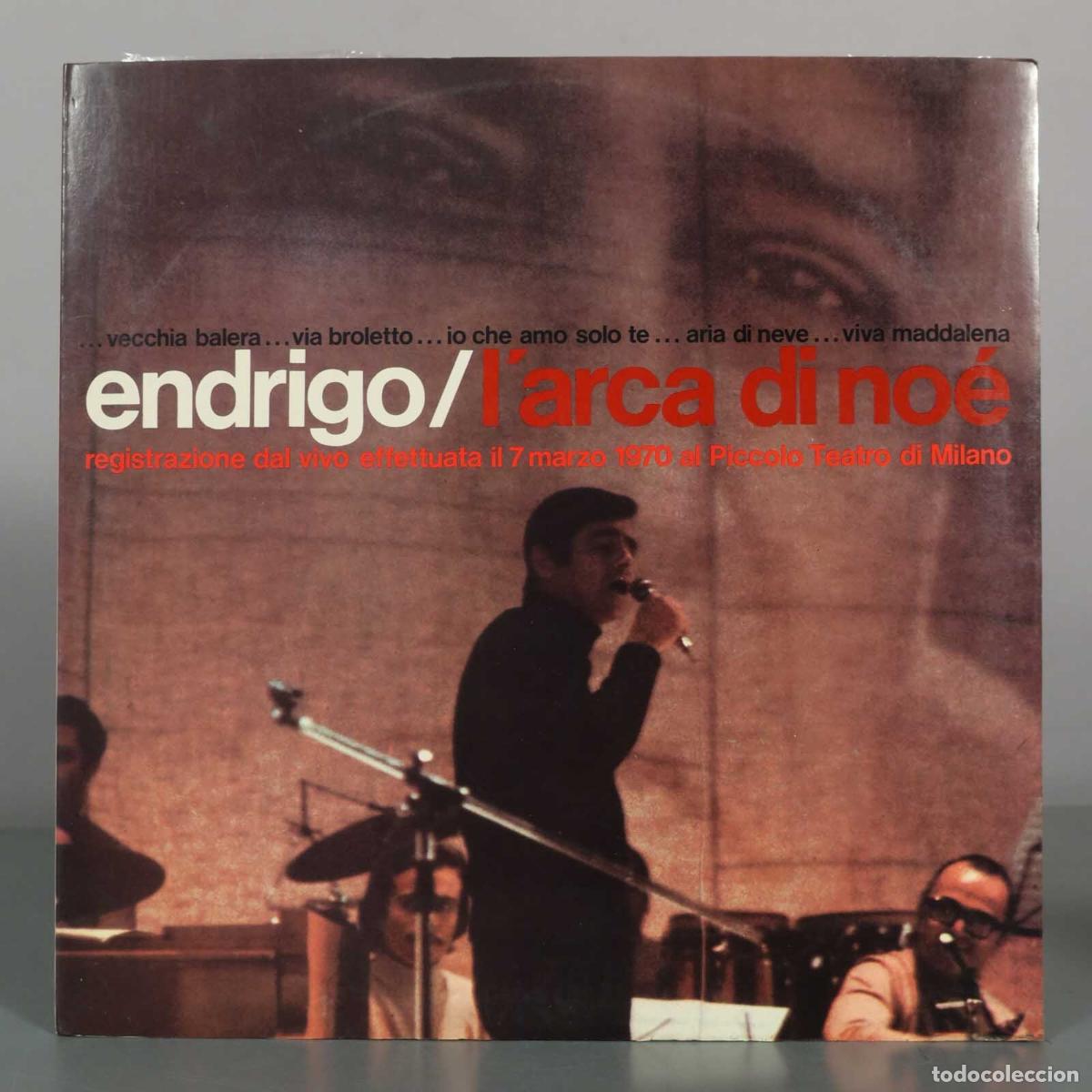 Discos de vinilo: LP. L&acute;arca di No&egrave; - Sergio Endrigo - Foto 1