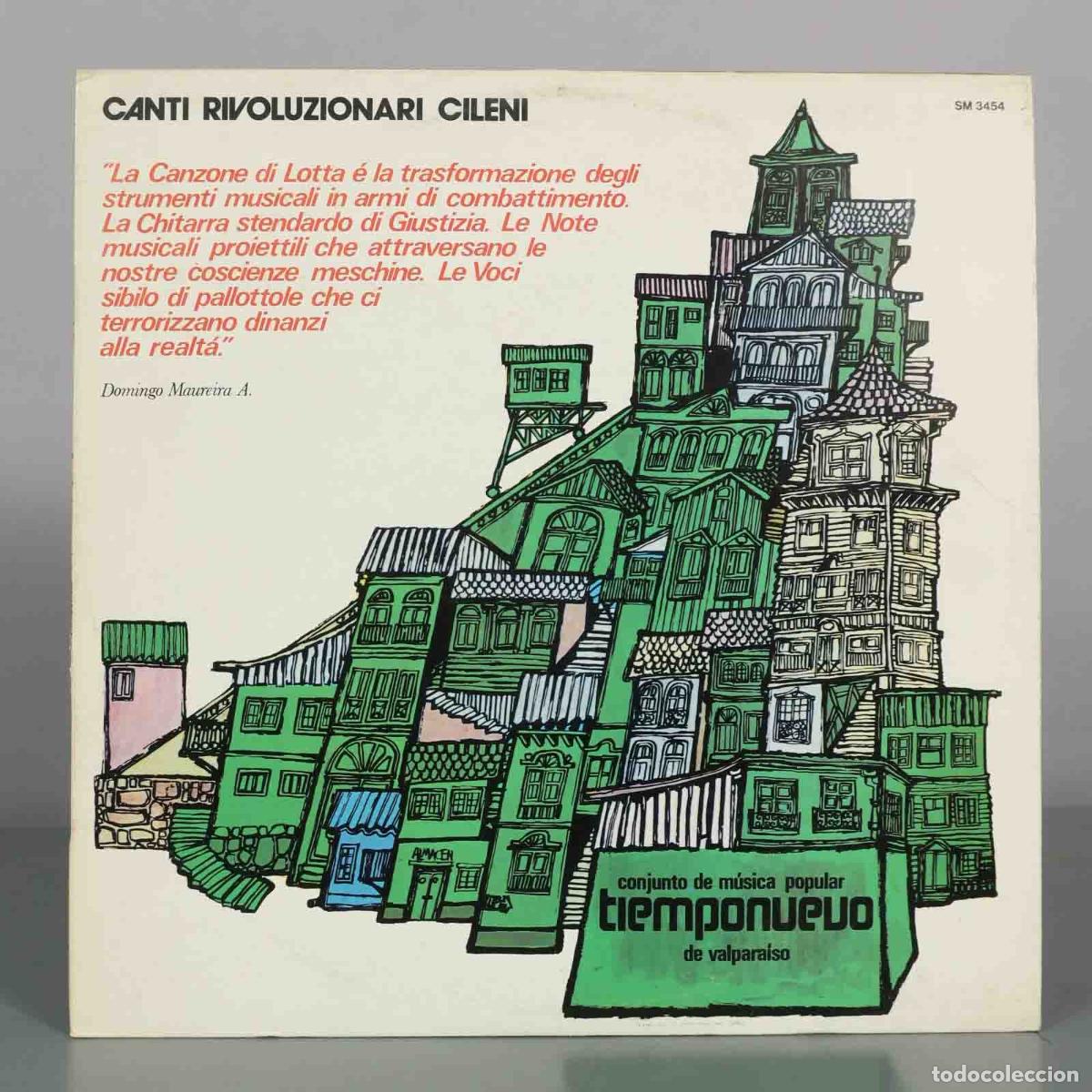Discos de vinilo: LP. Canti Rivoluzionari Cileni - Tiempo Nuevo