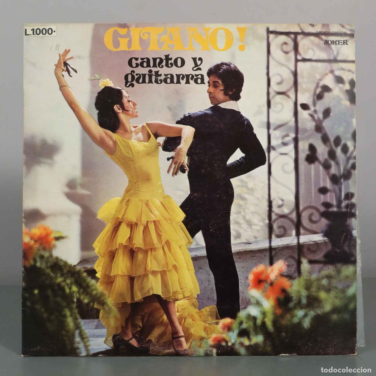 Discos de vinilo: LP. Gitano! Canto Y Guitarra - Ricardo El Bissaro